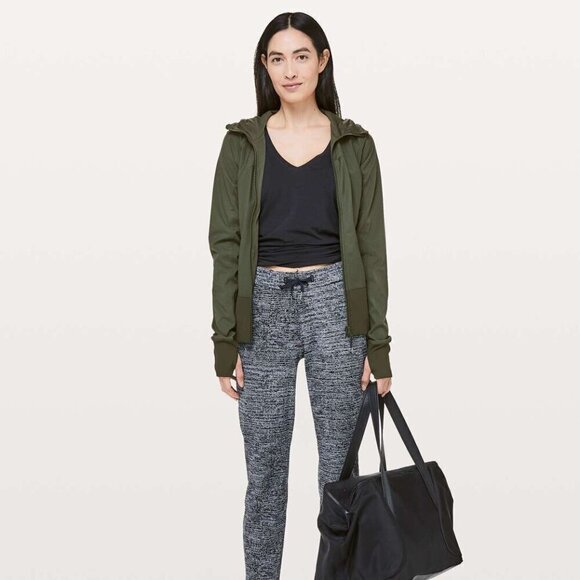 Lululemon In Flux Jacket-Gator Green- Size 4 - Picture 3 of 12